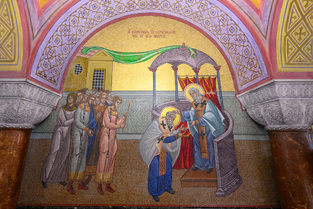 Ordination of Bishop Stratokles – Mosaic