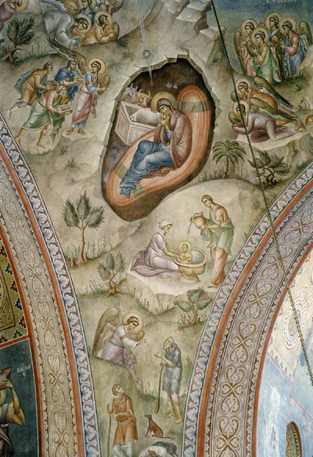 The Nativity of the Lord - spherical triangles