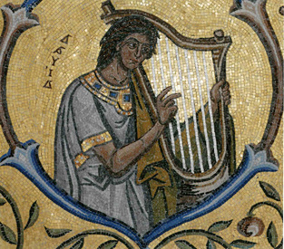 David, mosaic